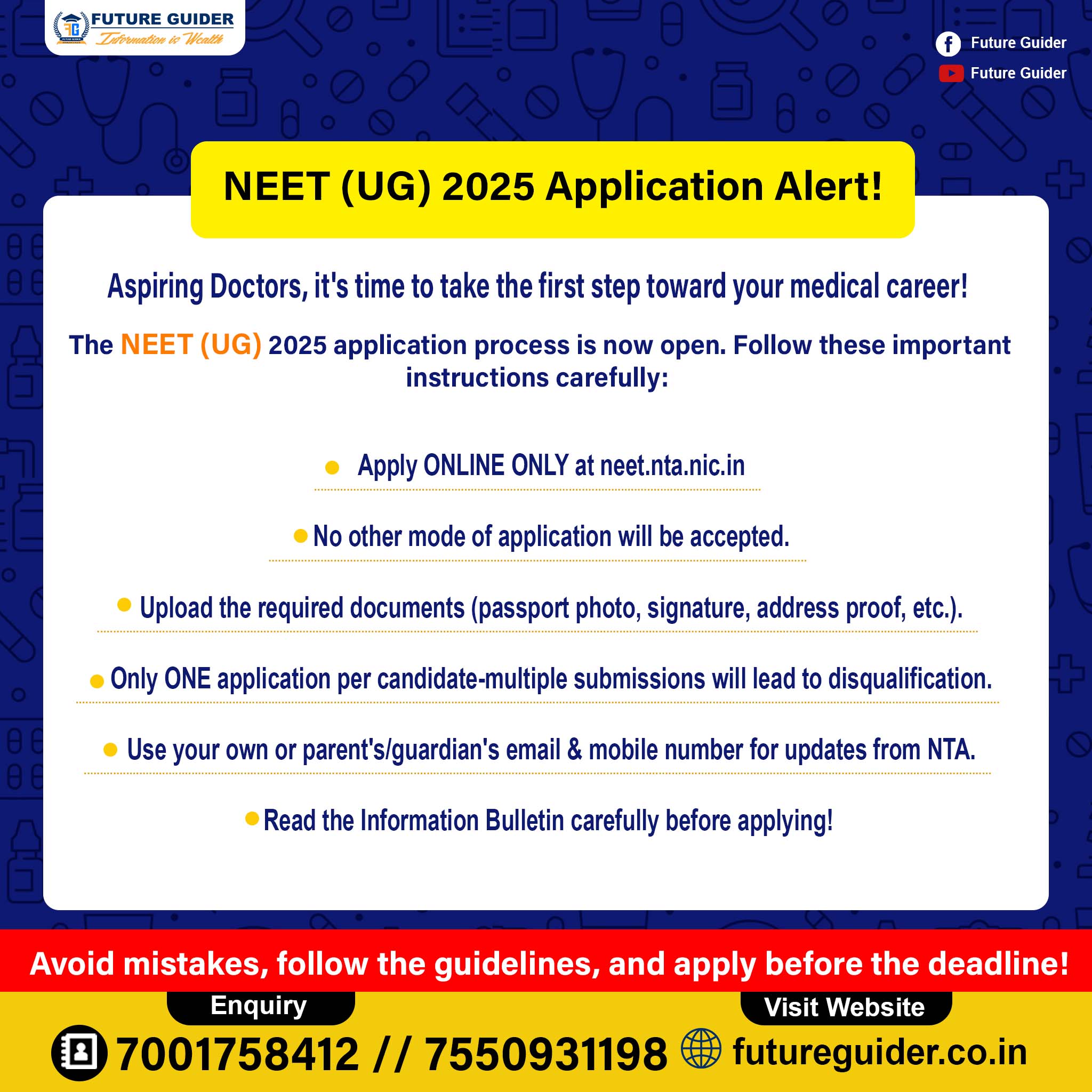 NEET UG 2025 Application